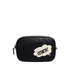 Coach 2641 marvel convertible belt bag With Coach Bubble Sv/black Multi